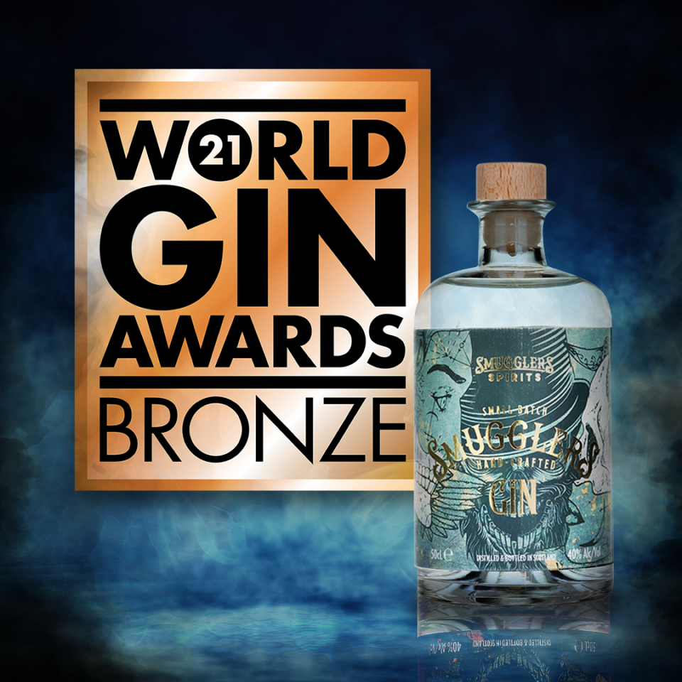 Scottish Smugglers Gin Scoops Up World Gin Award – Smugglers Spirits ...