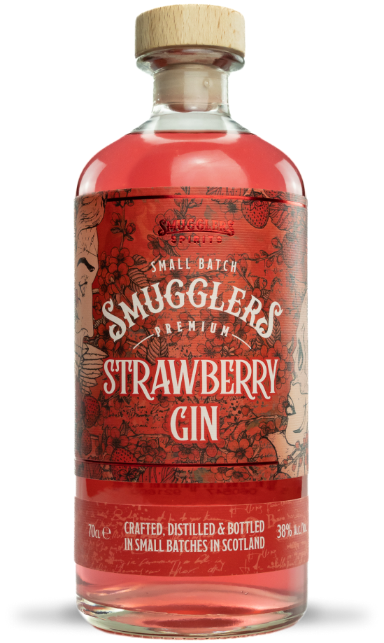 Smugglers Strawberry Gin Smugglers Spirits Hand Crafted Gin